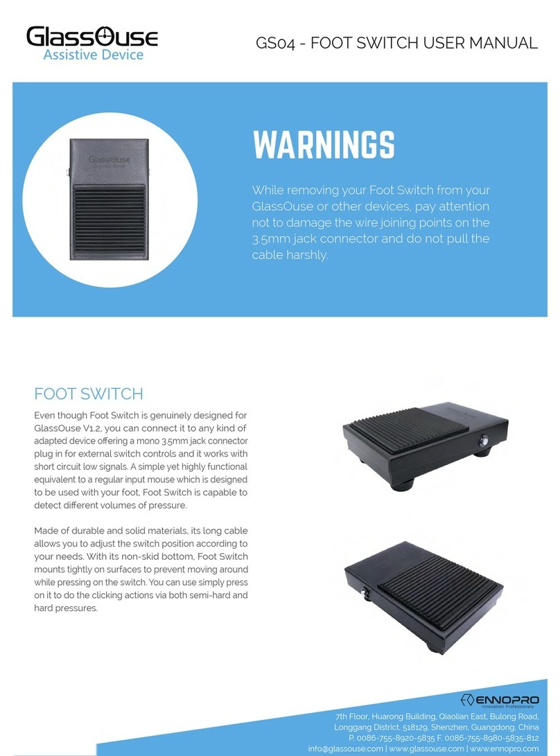 GlassOuse GS04 user manual