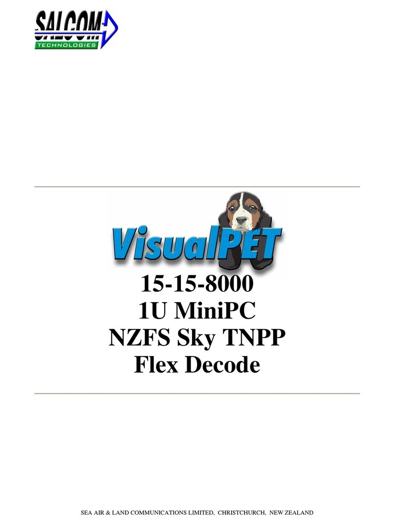 Salcom 15-15-8000 manual