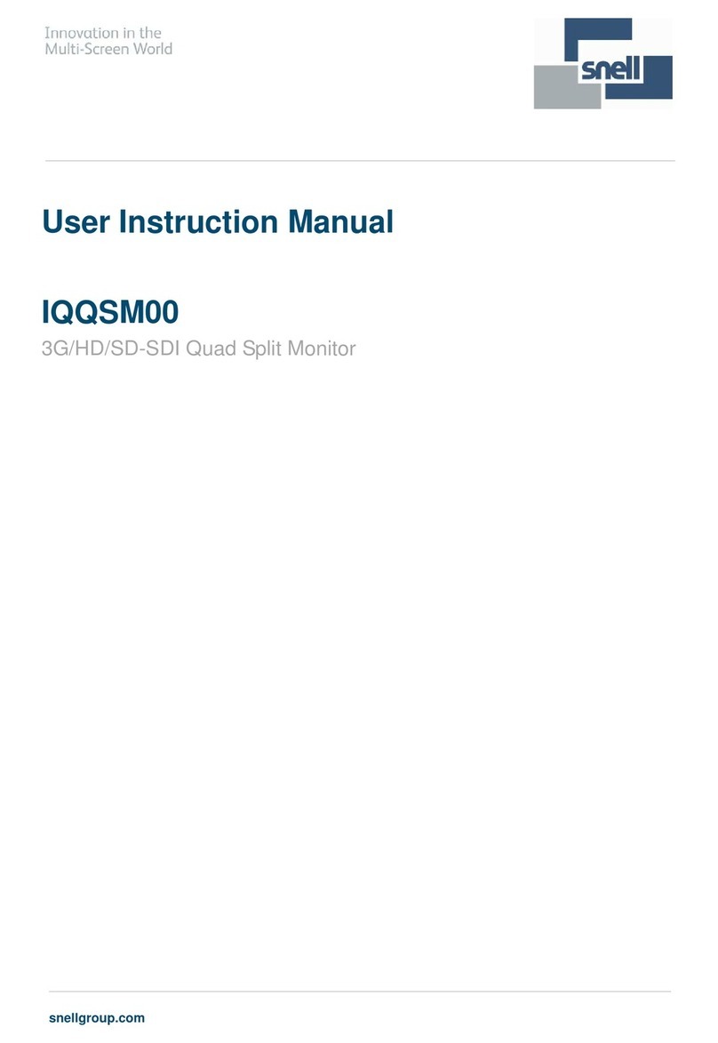 Snell IQQSM0001-2A3 User instruction manual