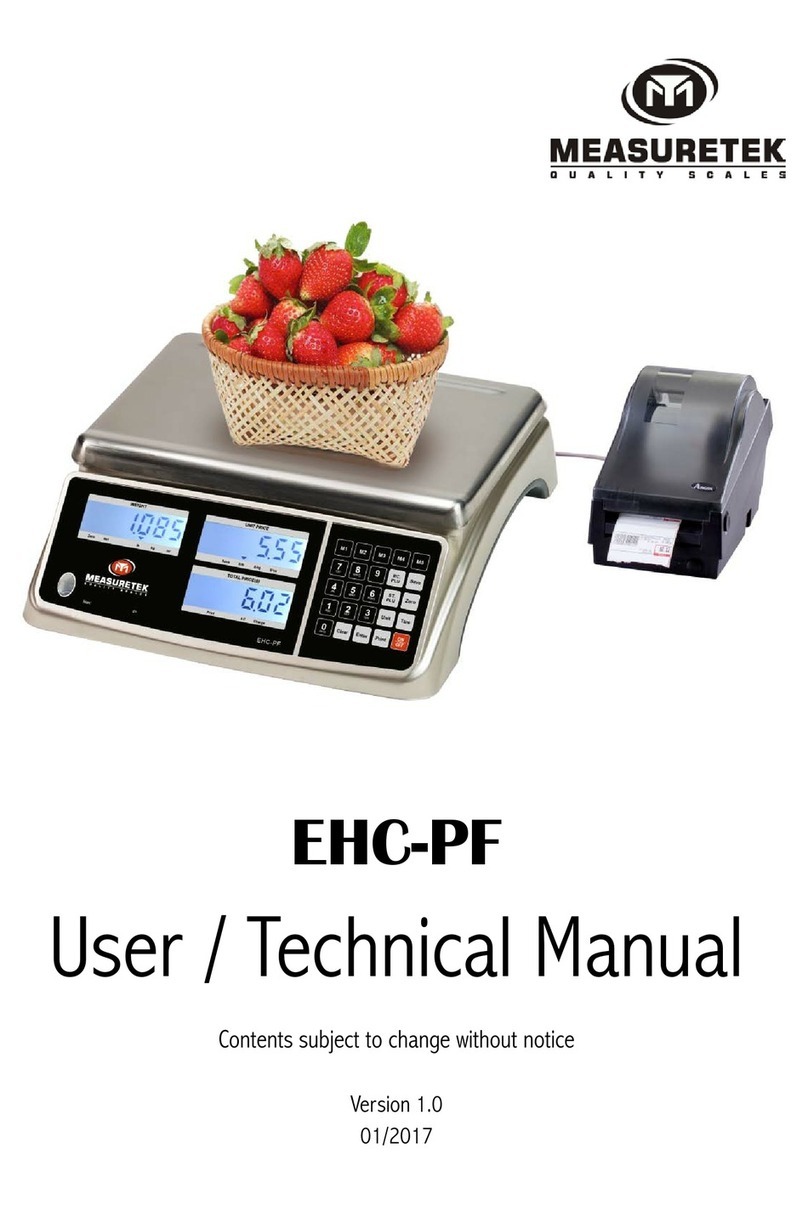 Measuretek EHC-PF-6 User manual