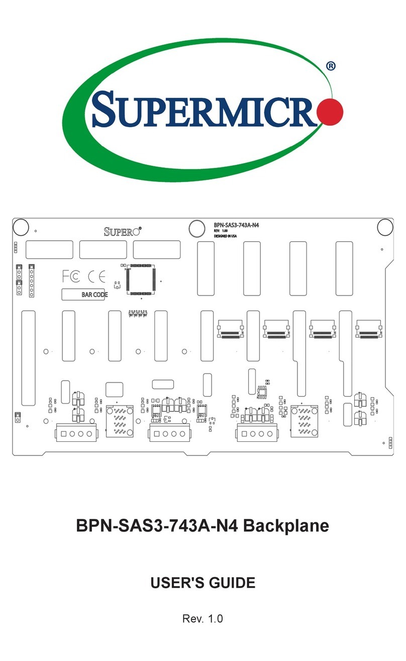 Supermicro BPN-SAS3-743A-N4 user guide Supermicro BPN-SAS3-743A-N4 user guide