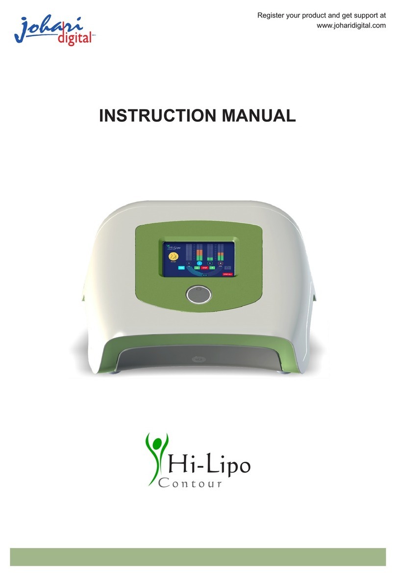 JOHARI DIGITAL HI-LIPO CONTOUR instruction manual JOHARI DIGITAL HI-LIPO CONTOUR instruction manual