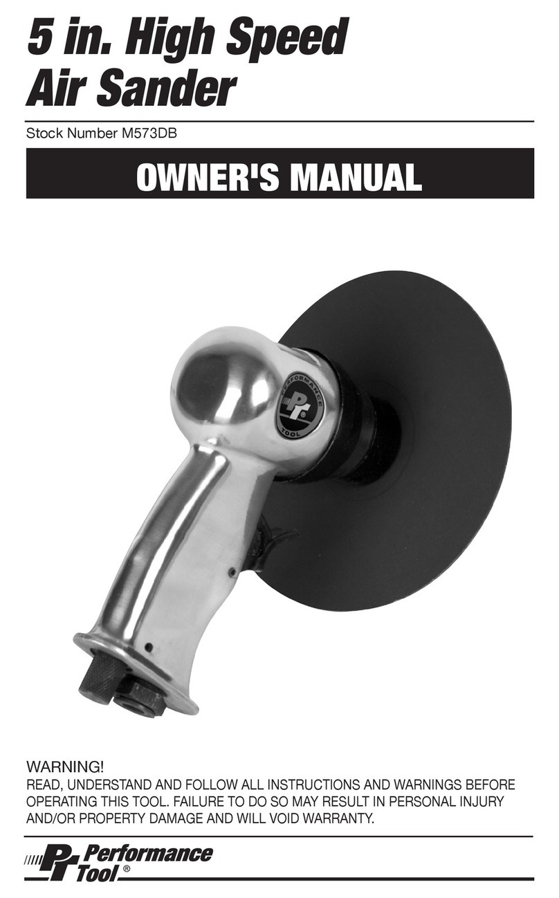 Performance Tool M573DB User manual
