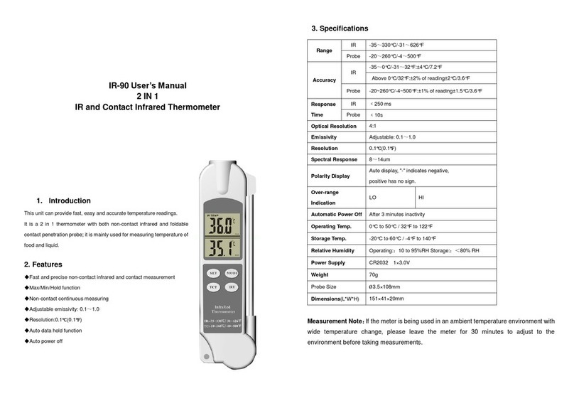 ATP Instrumentation IR-90 user manual