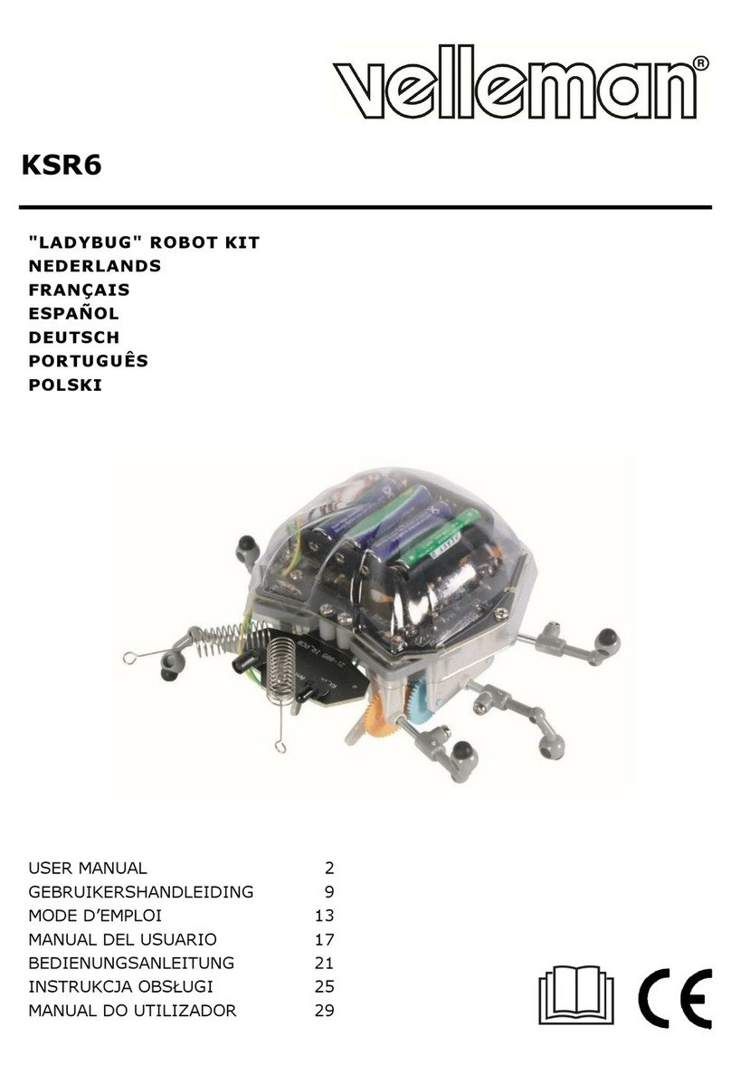 Velleman KSR6 user manual