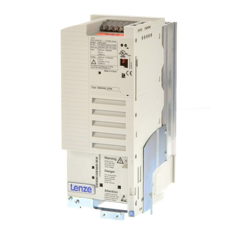 Lenze 8200 vector User manual