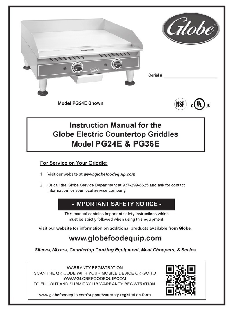 Globe PG24E User manual