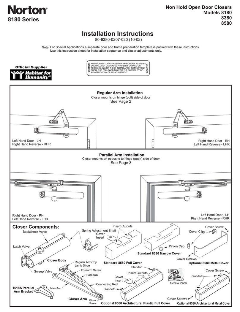 Norton 8380 installation instructions