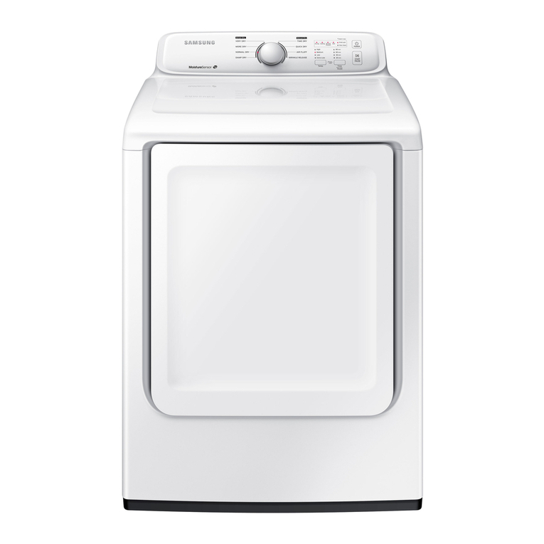 Samsung DV40J3000EW Installing manual