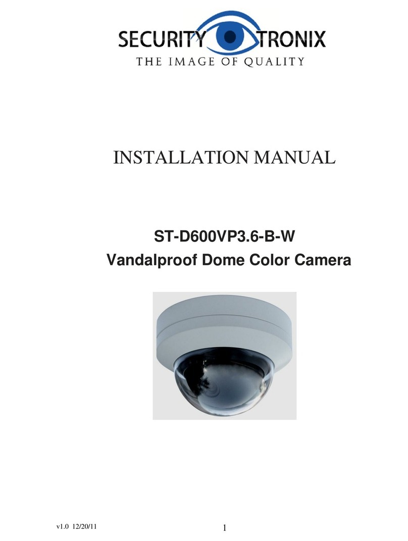 Securitytronix ST-D600VP3.6-B-W User manual Securitytronix ST-D600VP3.6-B-W User manual