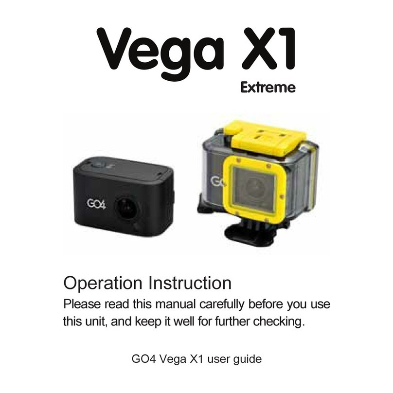 GO4 Vega X1 Extreme operation instruction