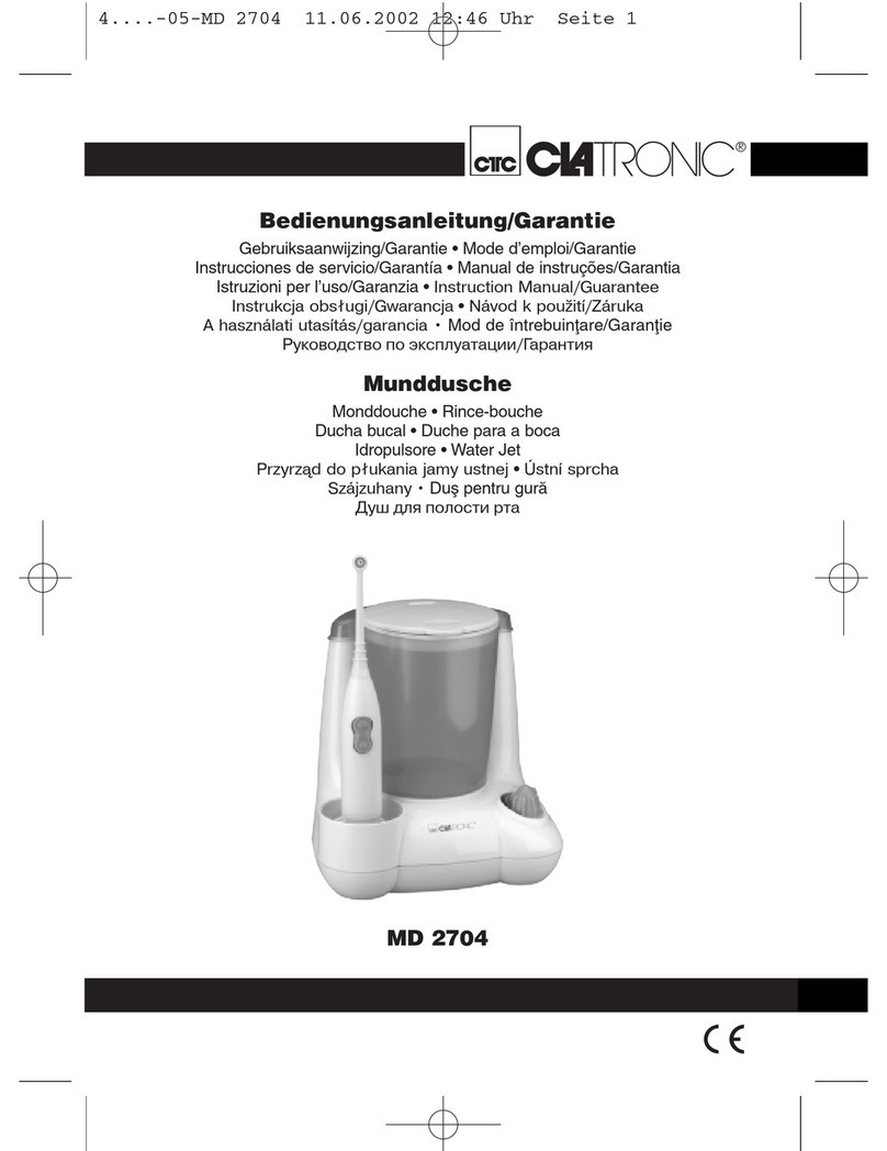 Clatronic MD 2704 instruction manual Clatronic MD 2704 instruction manual