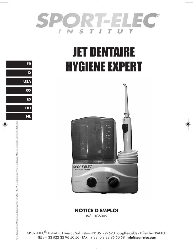 SPORT ELEC HC-5305 user manual SPORT ELEC HC-5305 user manual