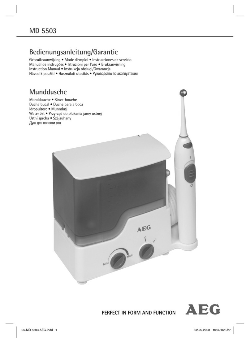 AEG MD 5503 User manual