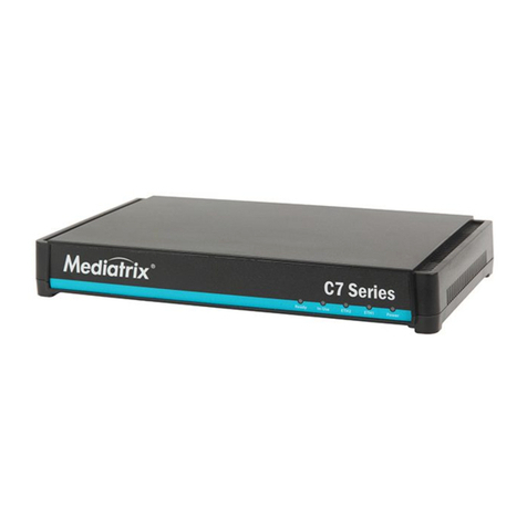 Media5 Mediatrix C710 Manual
