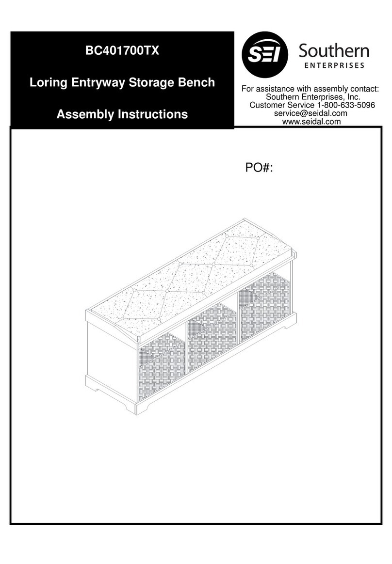 SEI BC401700TX Assembly instructions