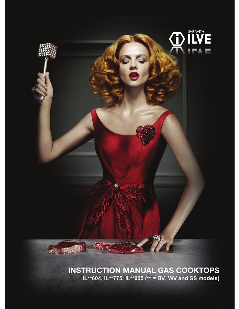 ILVE ILBV604 instruction manual