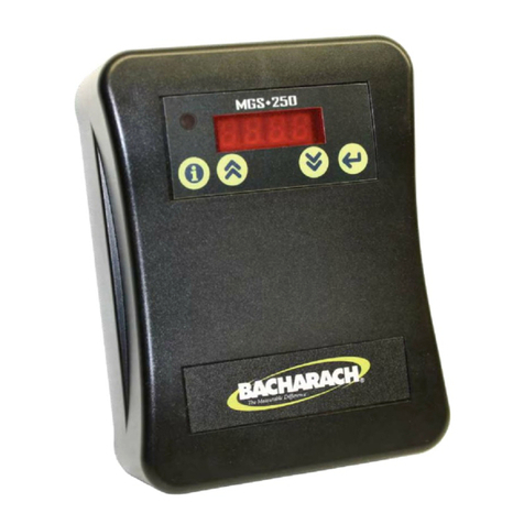 Bacharach MGS-250 User manual