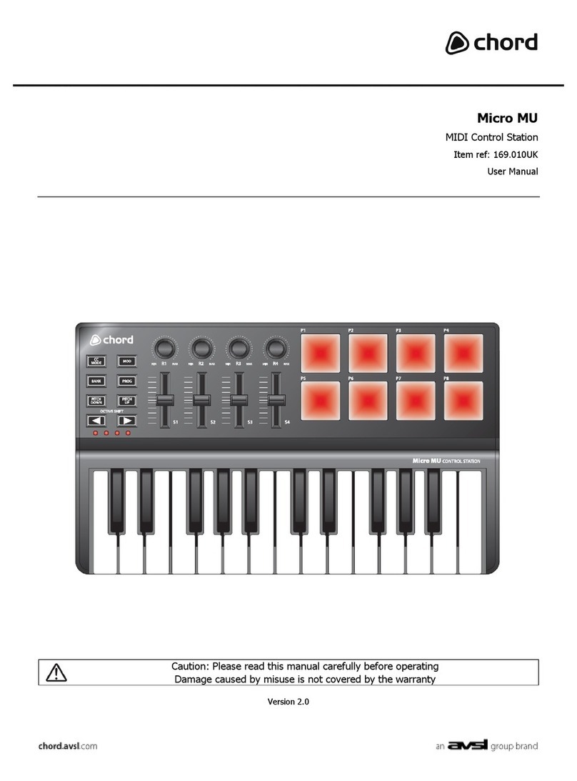 Chord Micro MU user manual