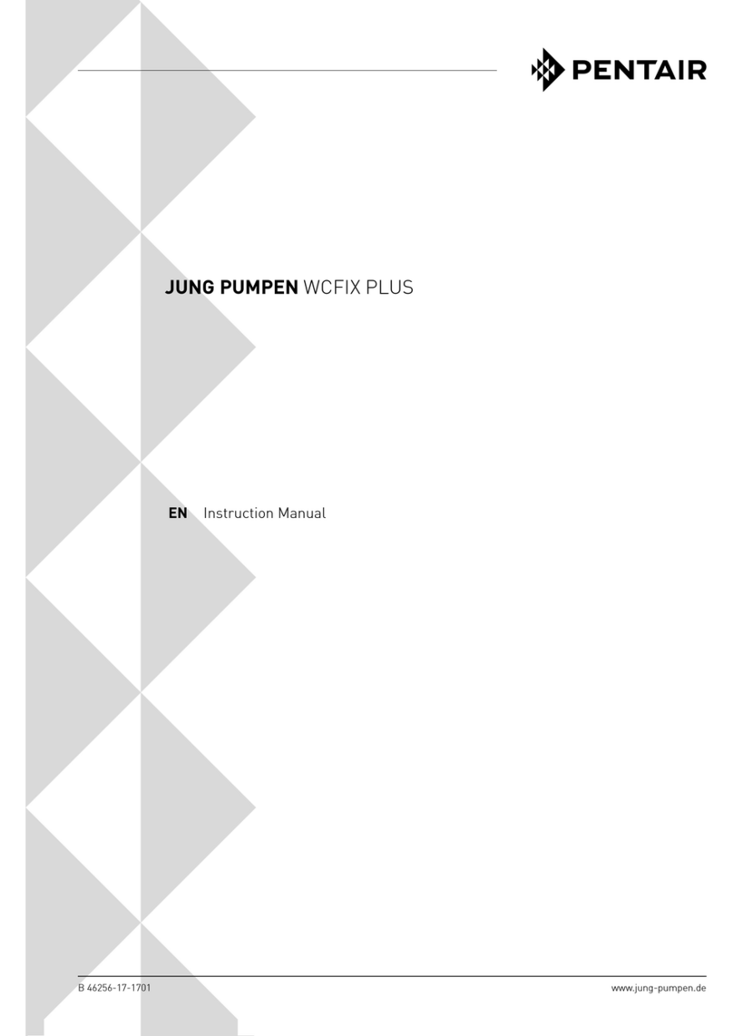 Pentair WCFIX 260 User manual