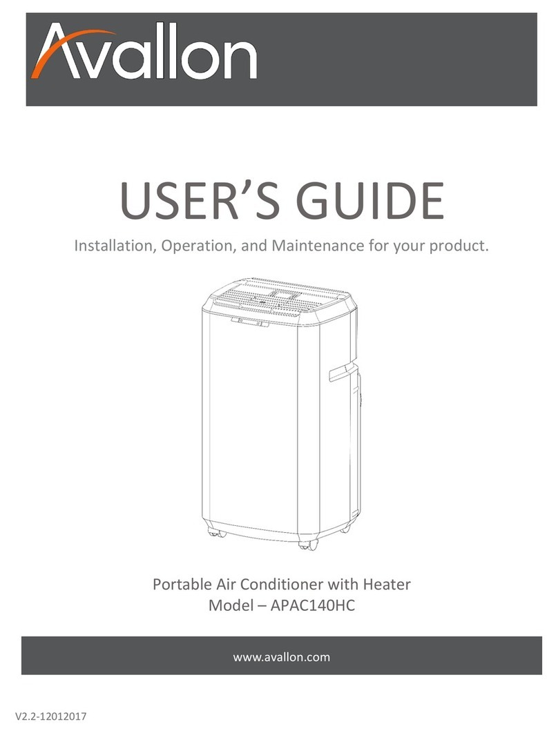 Avallon APAC140HC User manual