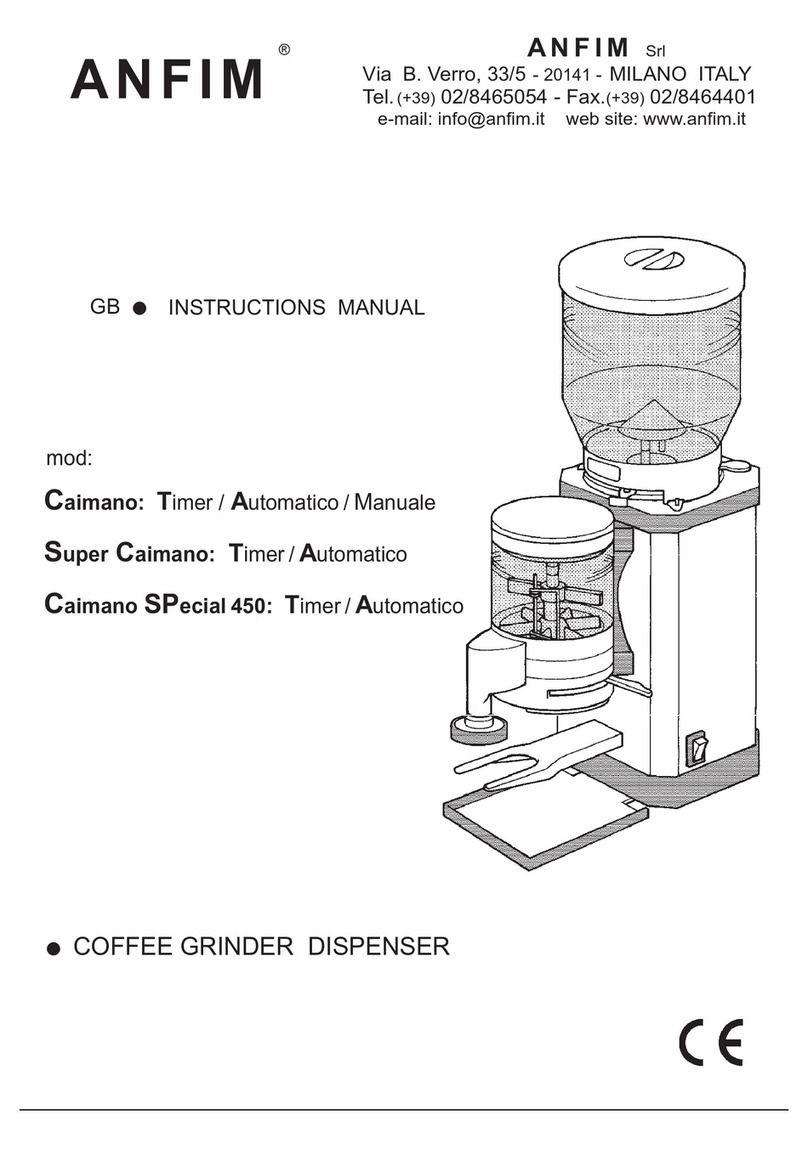 ANFIM CAIMANO User manual