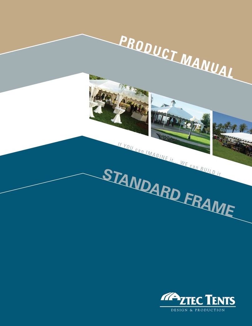Aztec Tents STANDARD FRAME User manual