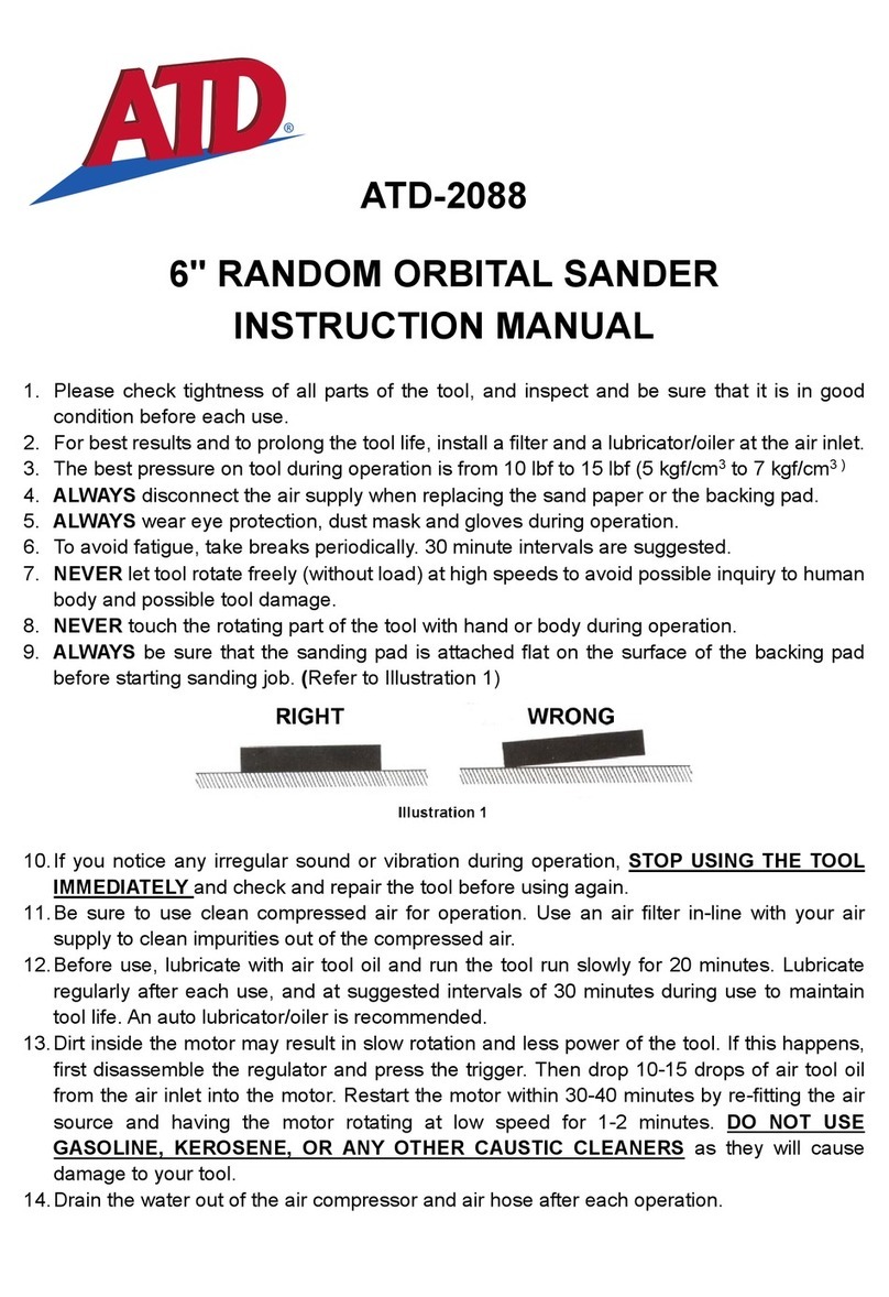 ATD Tools ATD-2088 instruction manual