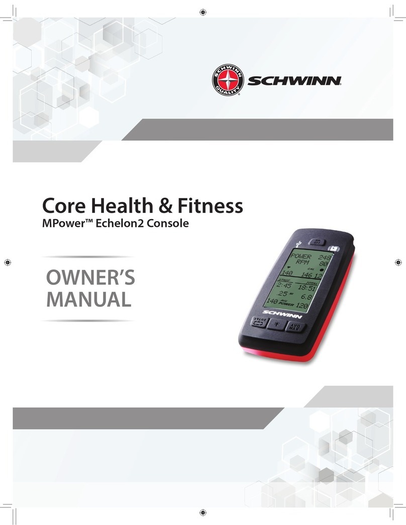 Schwinn MPower Echelon2 Power Upgrade owner's manual