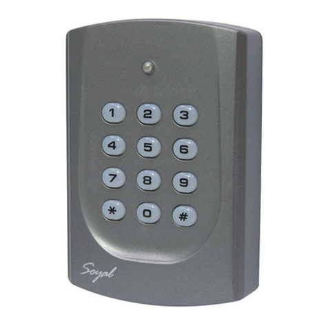 Soyal AR-721KP User manual