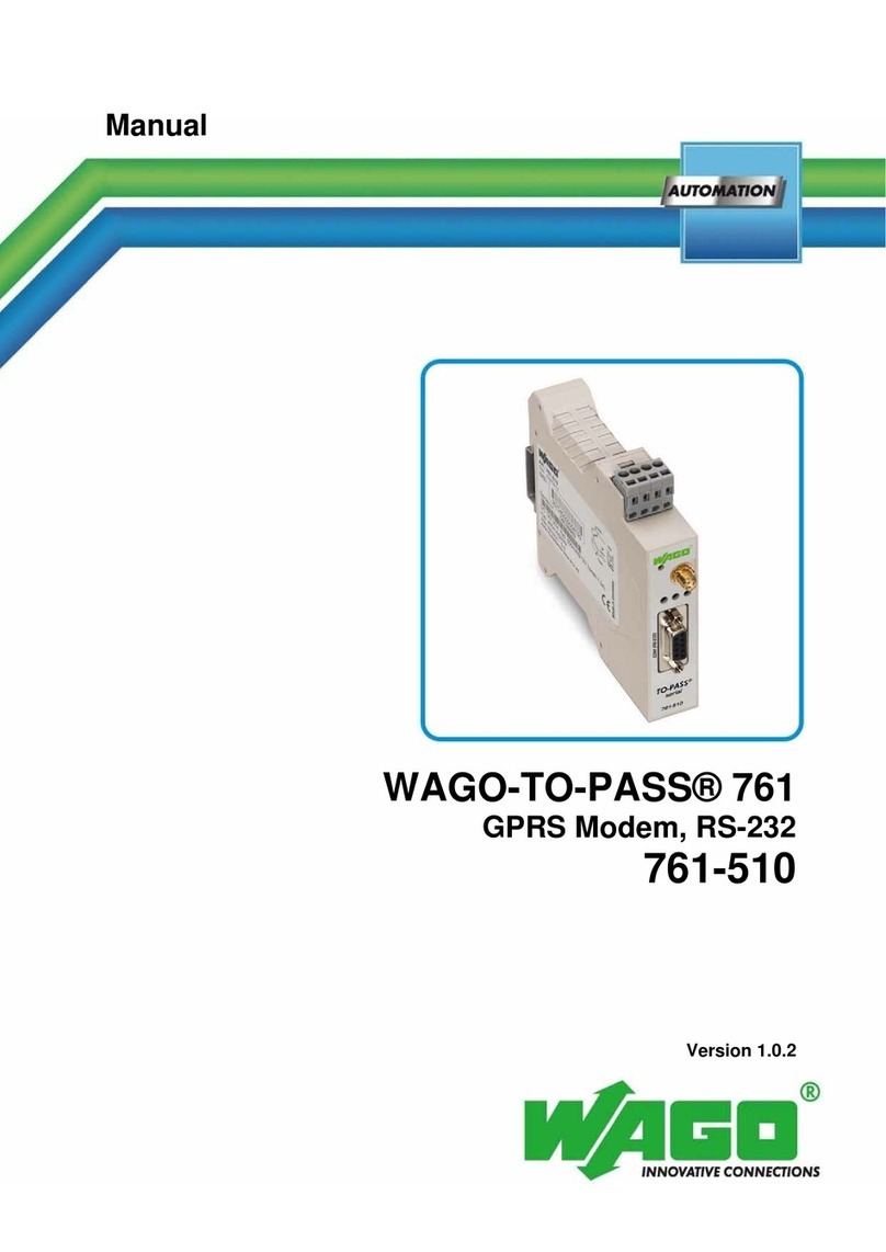 WAGO WAGO-TO-PASS 761-510 manual