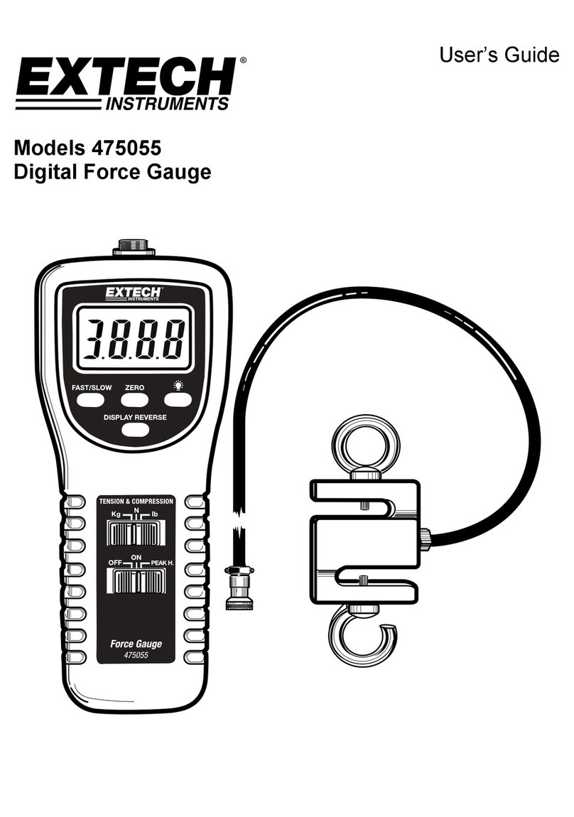 Extech Instruments 475055 User manual