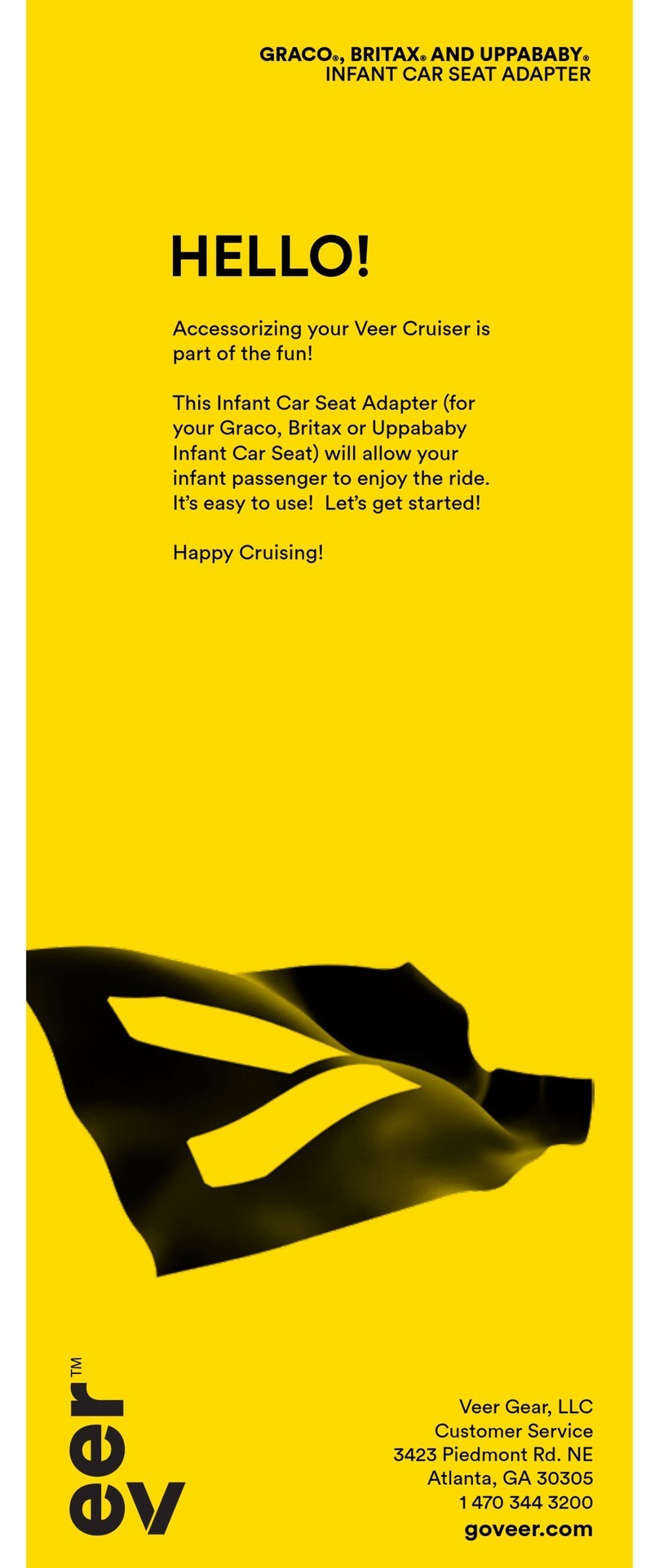 Veer CRUISER instruction manual