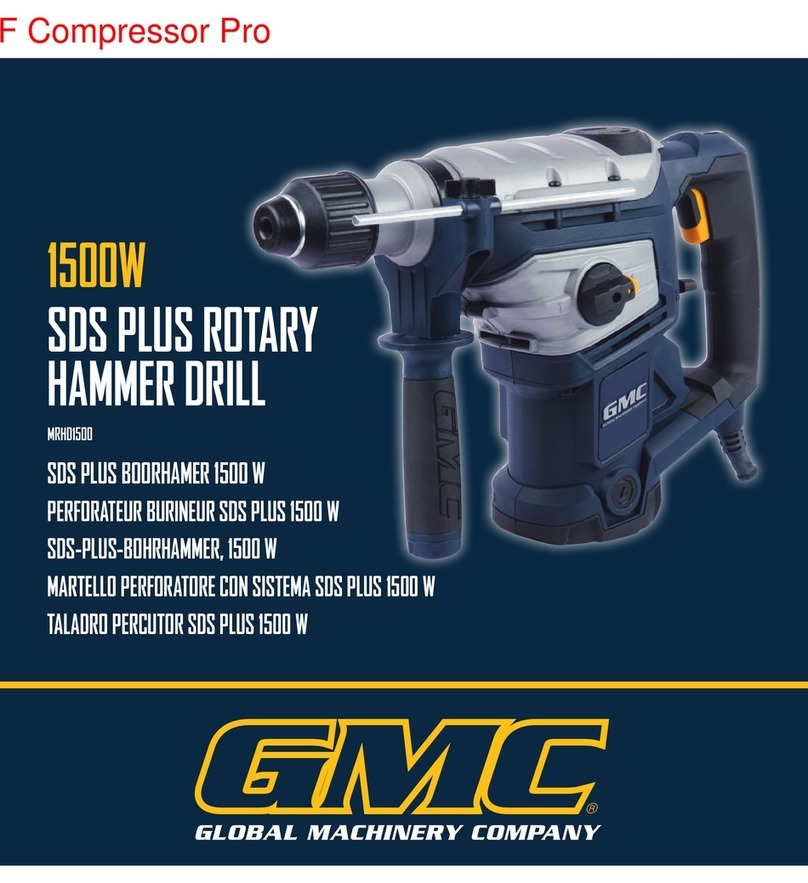 Global Machinery Company MRHD1500 manual