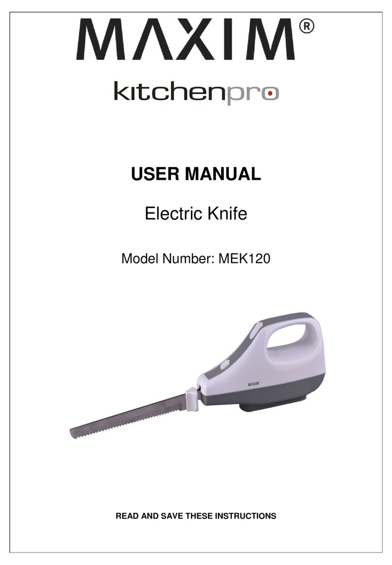 Maxim MEK120 user manual