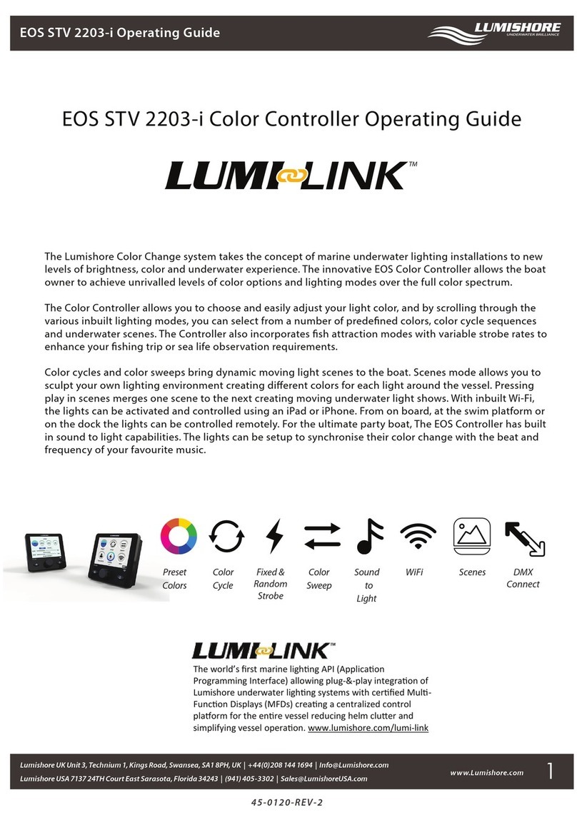 lumishore Lumi-Link EOS STV 2203-i operating guide