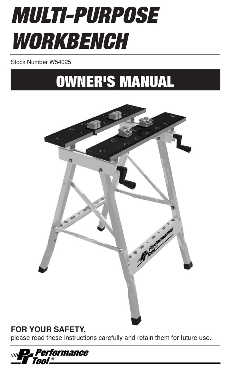 Performance Tool W54025 User manual