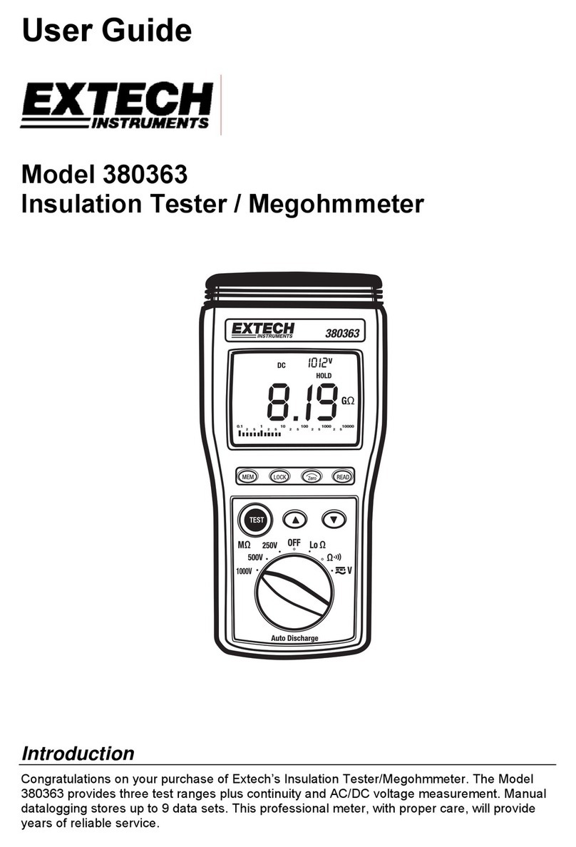 Extech Instruments 380363 User manual