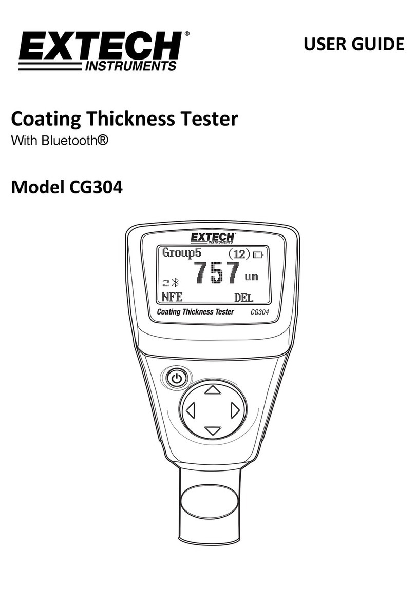 Extech Instruments CG304 User manual