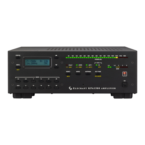 ELECRAFT KPA1500 User manual