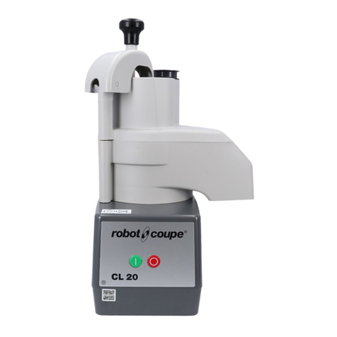 Robot Coupe CL 20 D user manual