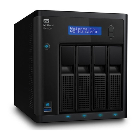 Western Digital My Cloud EX4100 User manual