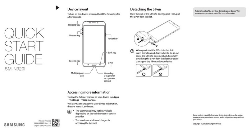Samsung SM-N920I User manual