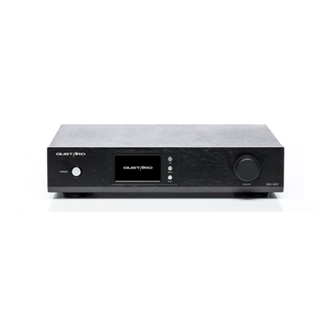 GUSTARD DAC-X22 user manual
