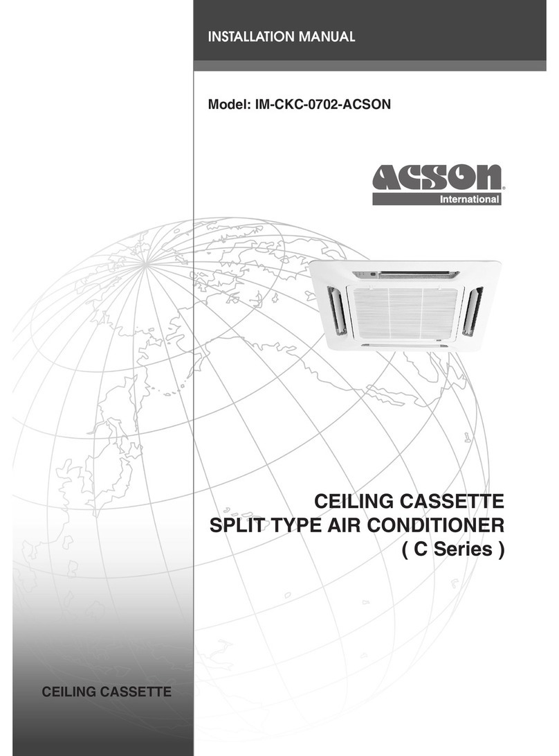 Acson CK10C User manual Acson CK10C User manual