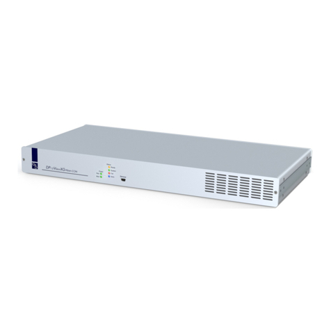 G&D DP1.2-VisionXG-Fiber Series Owner's manual