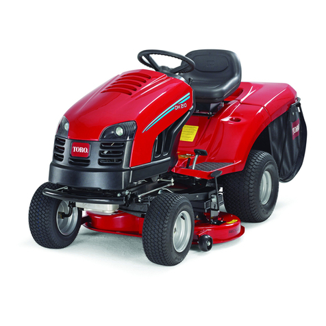 Toro DH 210 User manual