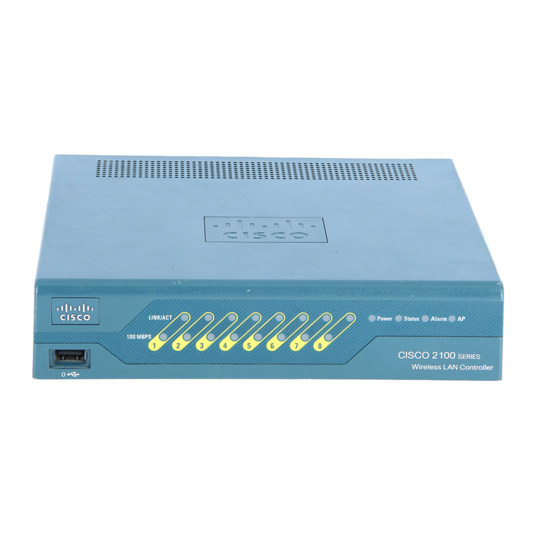 Cisco 2100 Series quick start guide Cisco 2100 Series quick start guide