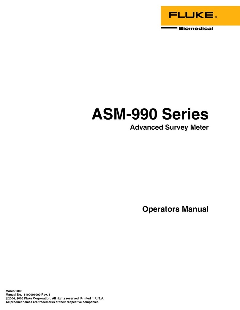 Fluke Biomedical ASM-990 User manual