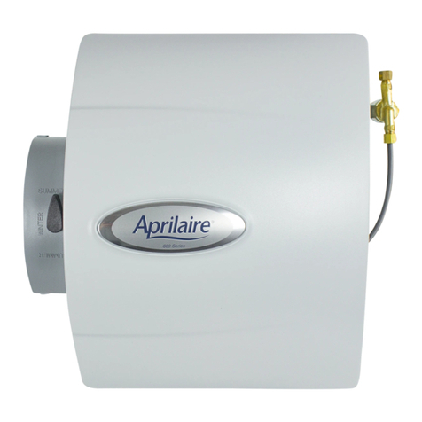 Aprilaire 600M User manual